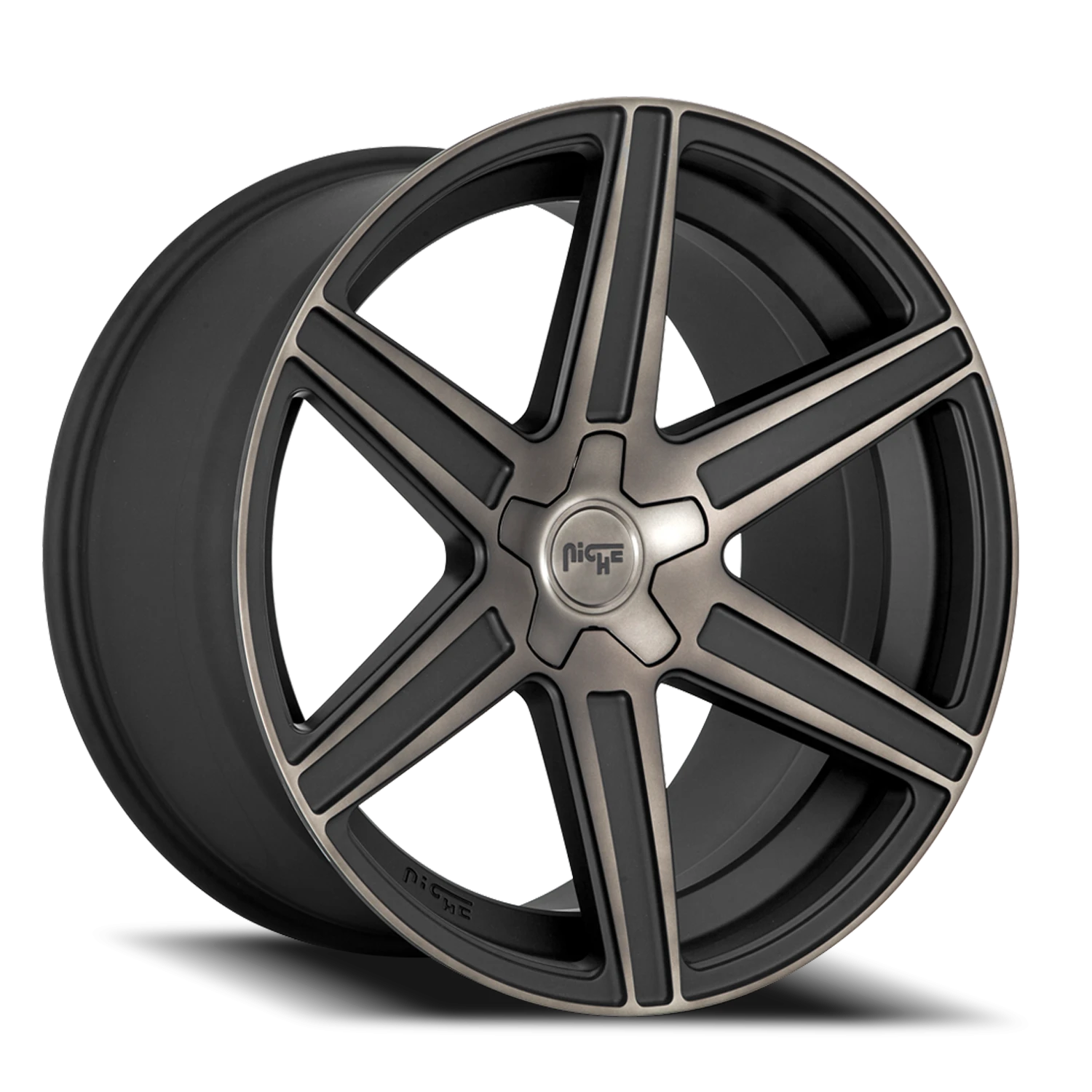 Niche Carina 20x10.5" 5x114.3mm 72.6mm CB +40mm Matte Machined DDT