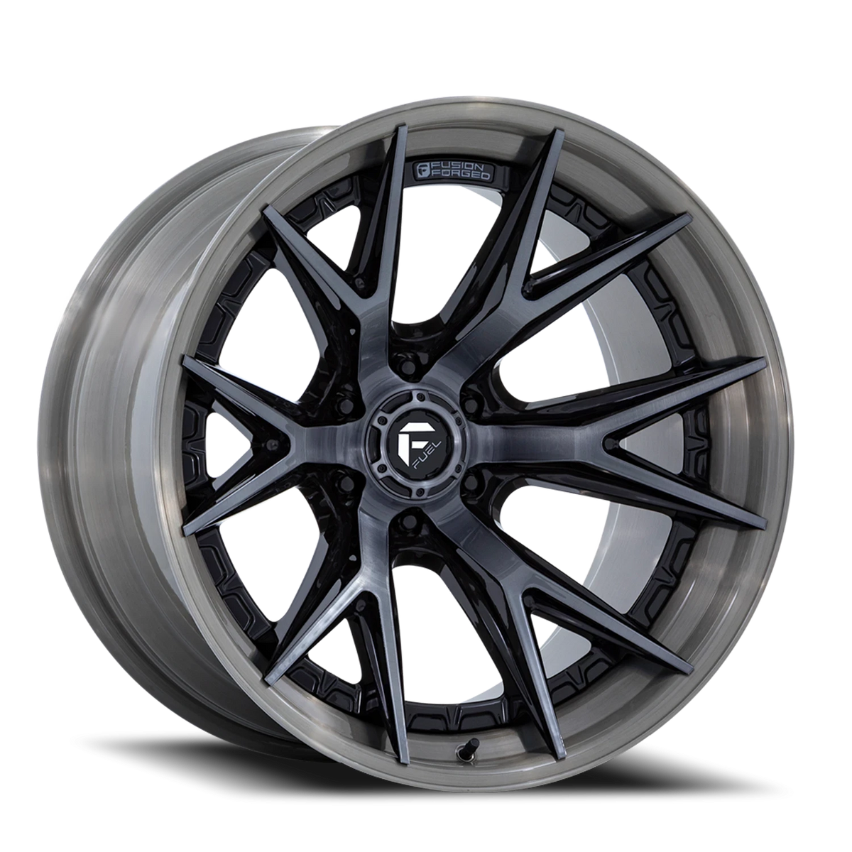 Fuel Catalyst 20x9 +1 8x170mm 125.1mm Gloss Black Brushed Dark Tint