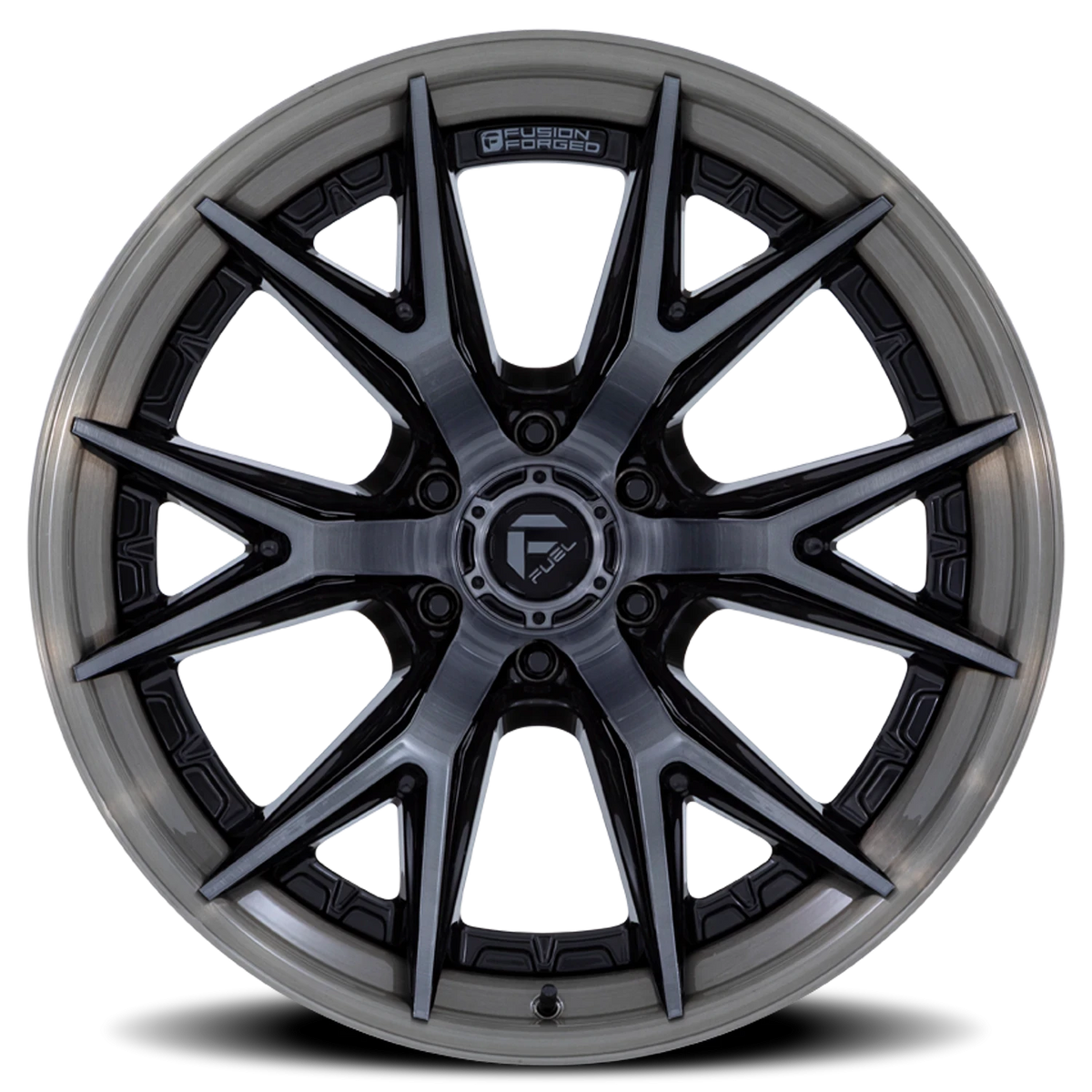 Fuel Catalyst 20x9 +1 8x170mm 125.1mm Gloss Black Brushed Dark Tint