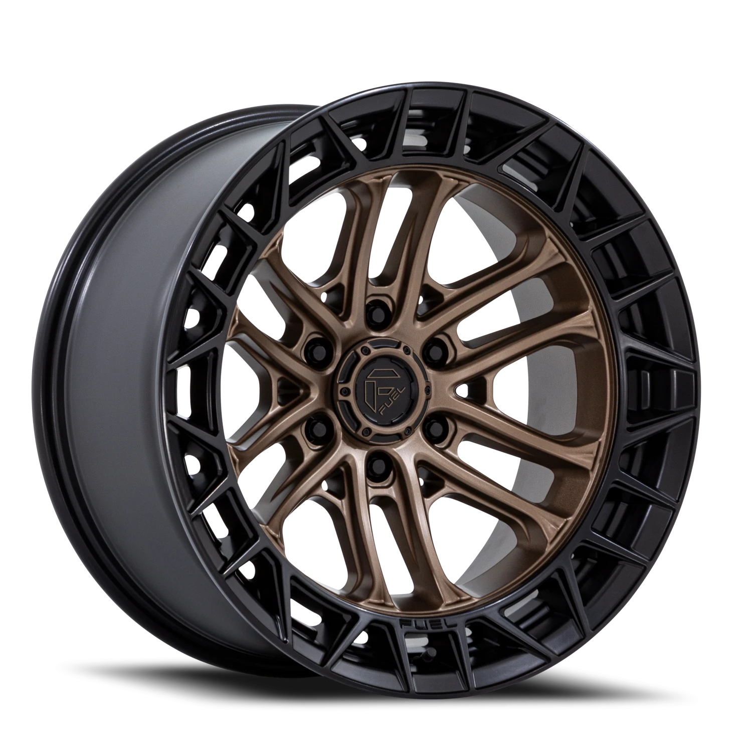 Fuel Celsius 20x9" 6x139.7mm 106.1mm CB +20mm Matte Bronze Matte Black Lip