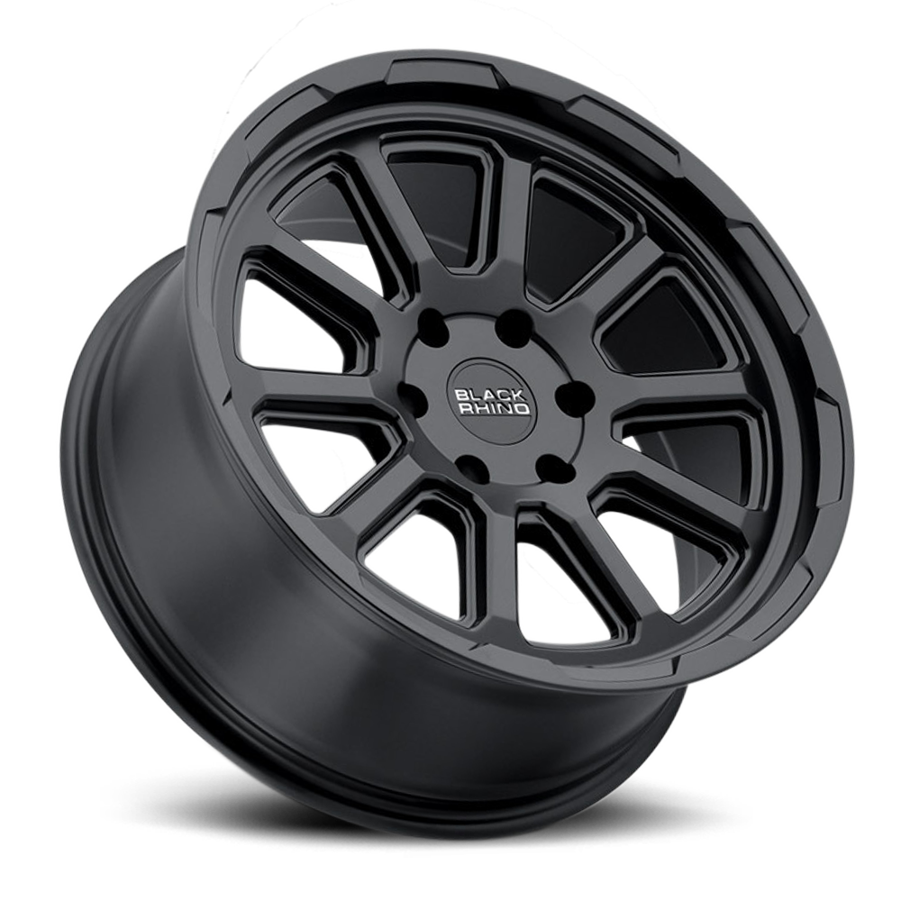 Black Rhino Chase 18x8" 5x127mm 71.6mm CB +10mm Matte Black