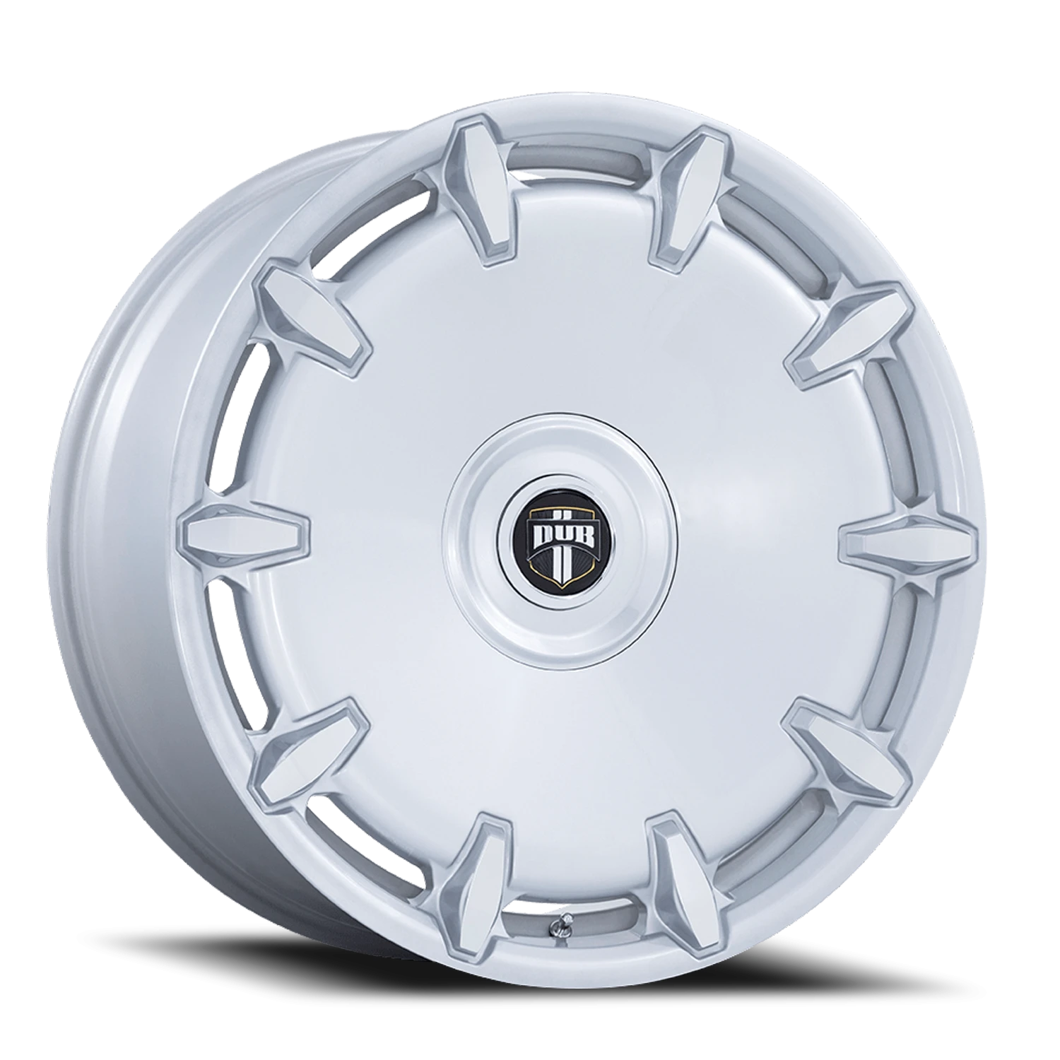 DUB Cheef 24x9" 5x115mm 74.1mm CB +15mm Machined Silver