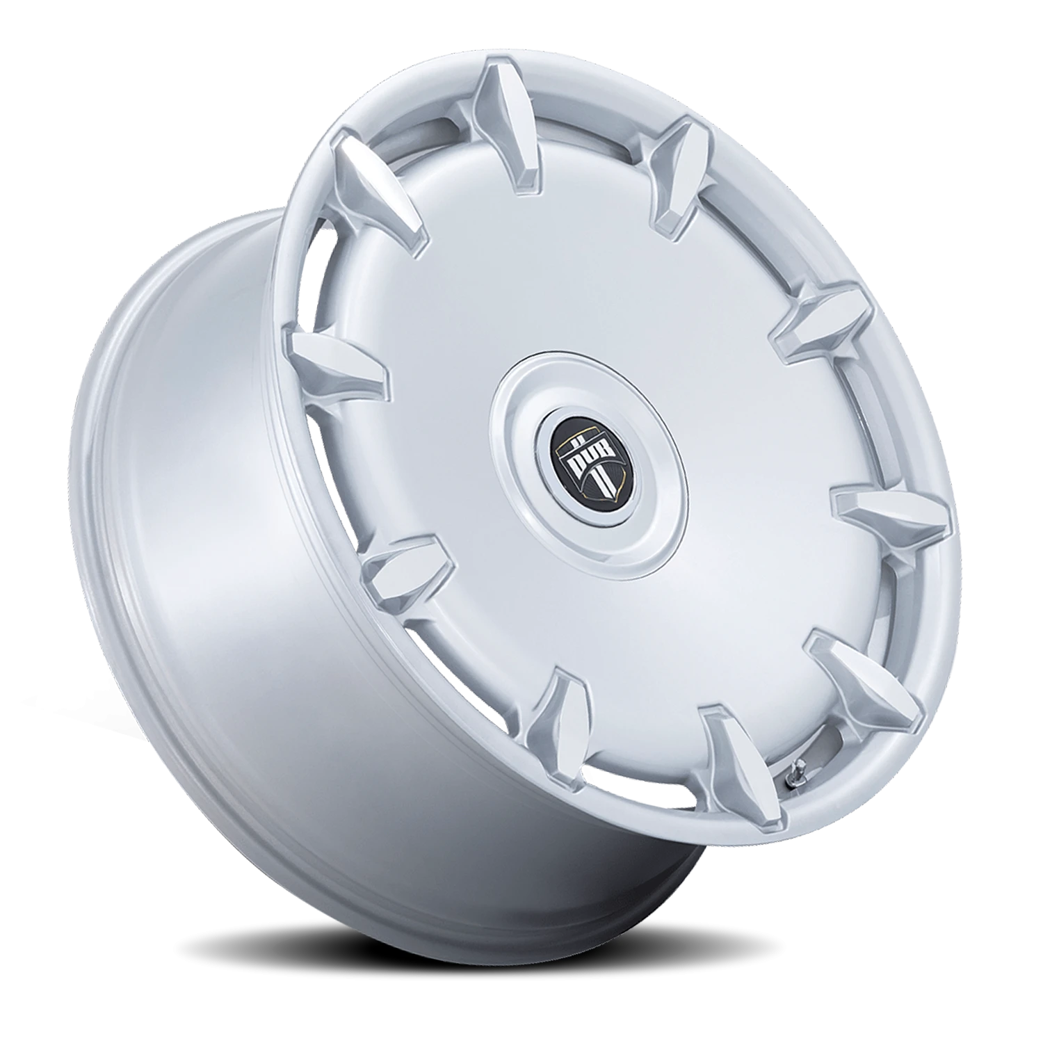DUB Cheef 24x9" 5x115mm 74.1mm CB +15mm Machined Silver