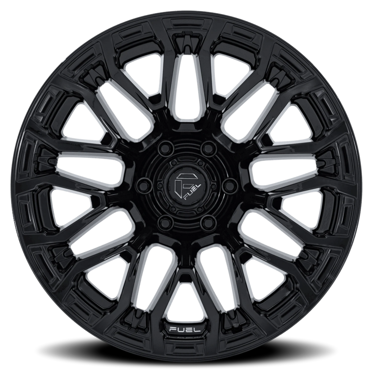 Fuel Chisel 20x10 -18 5x127mm 71.5mm Gloss Black