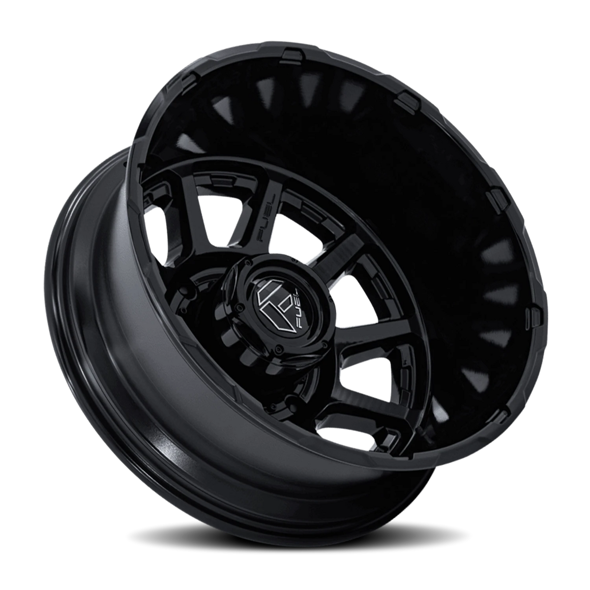 Fuel Circuit Dually 20x8.25 -221 8x210mm 154.3mm Gloss Black