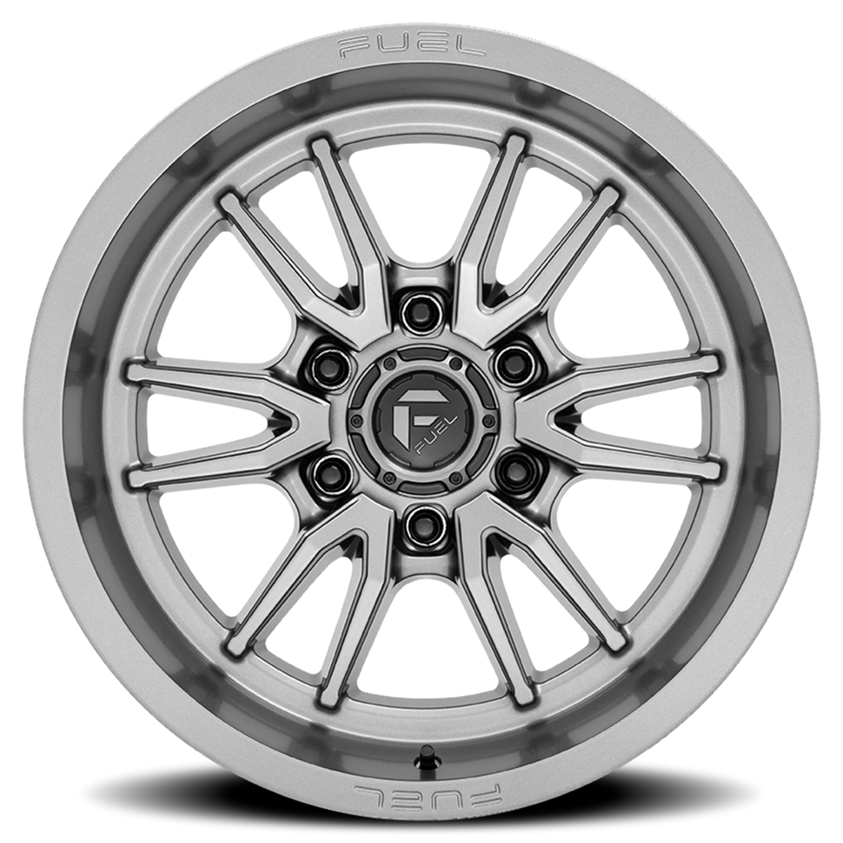Fuel Clash 6 17x9 +1 6x139.7mm 106.1mm Matte Anthracite