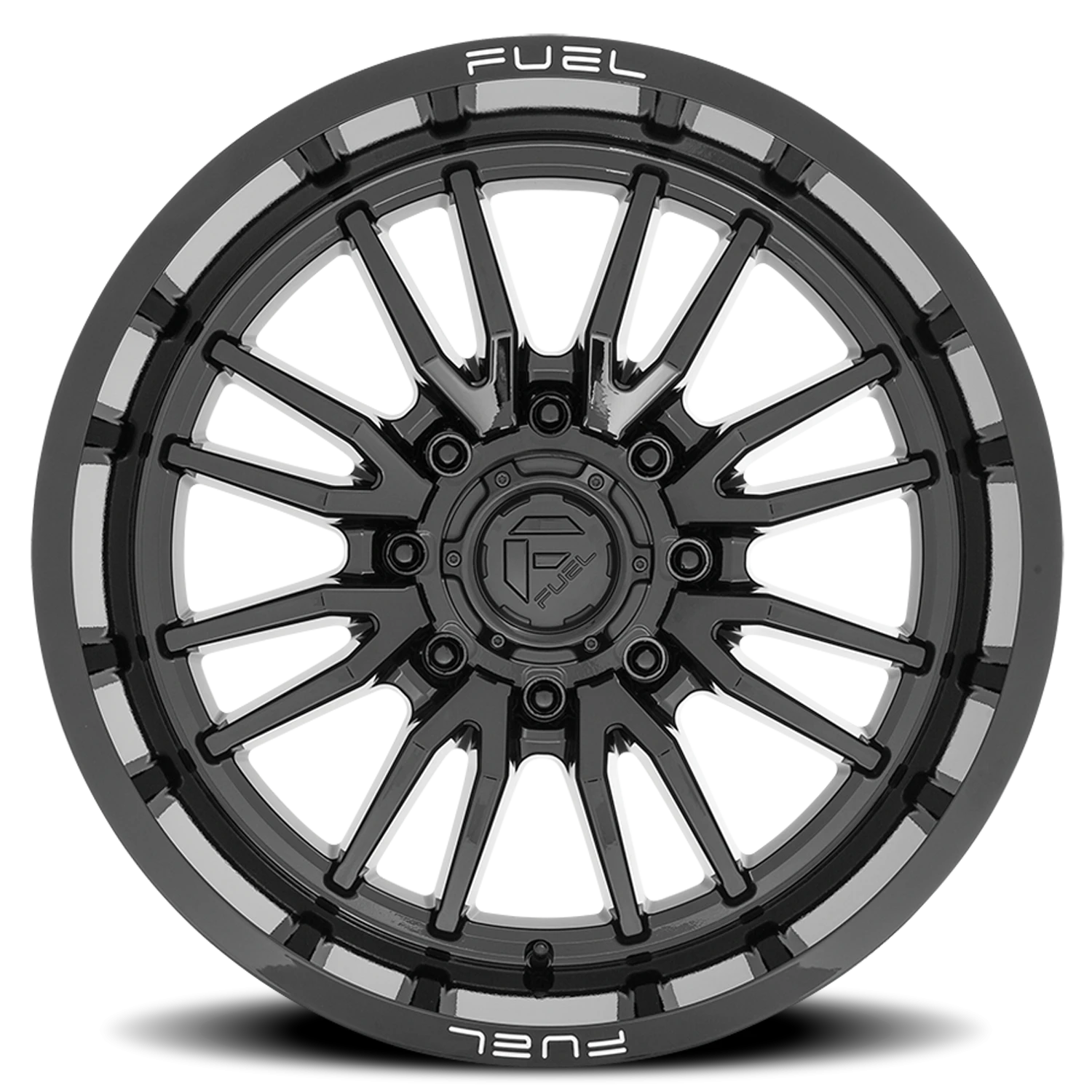 Fuel Clash 8 22x12" 8x170mm 125.1mm CB -44mm Gloss Black