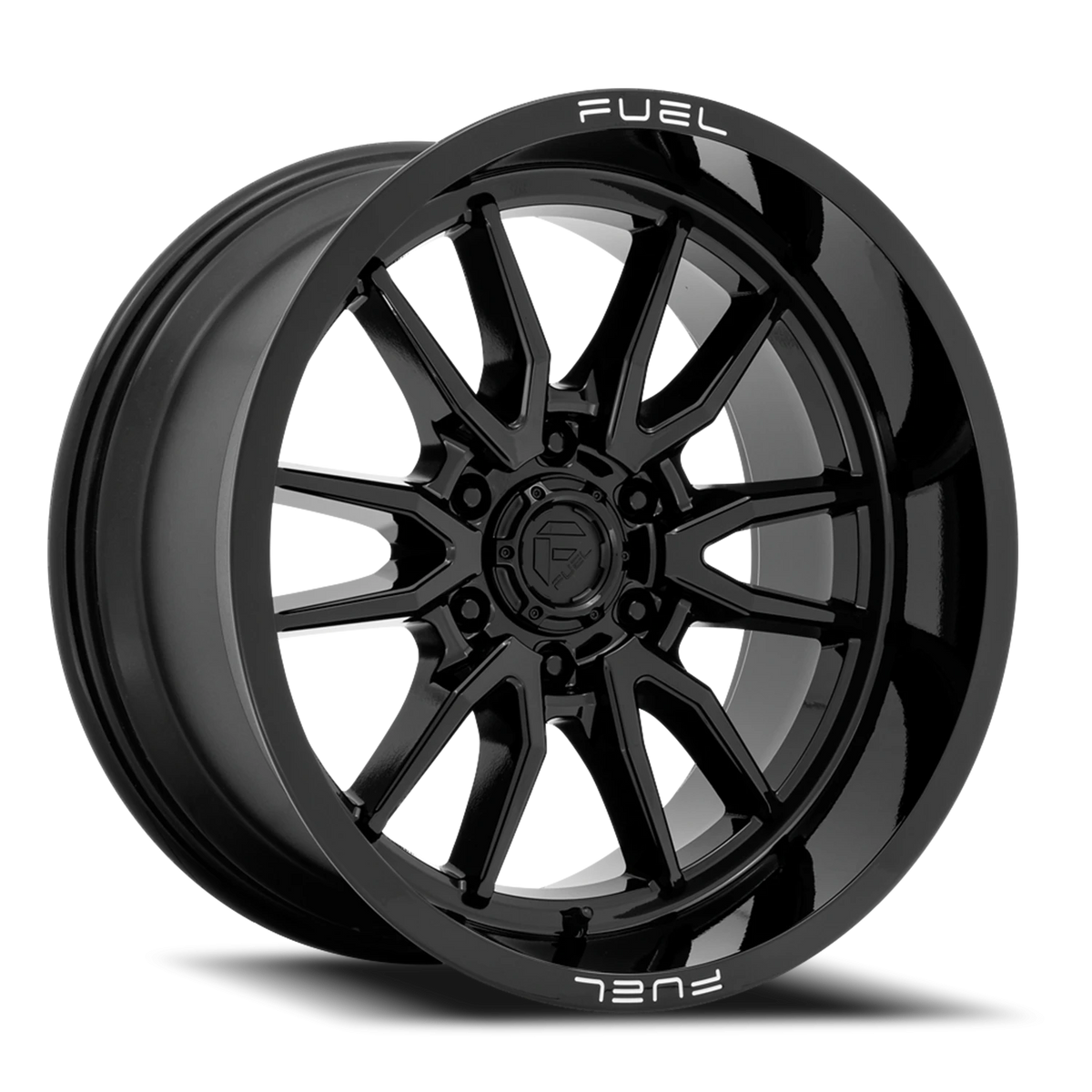 Fuel Clash 6 17x9 +1 6x120mm 67.06mm Gloss Black