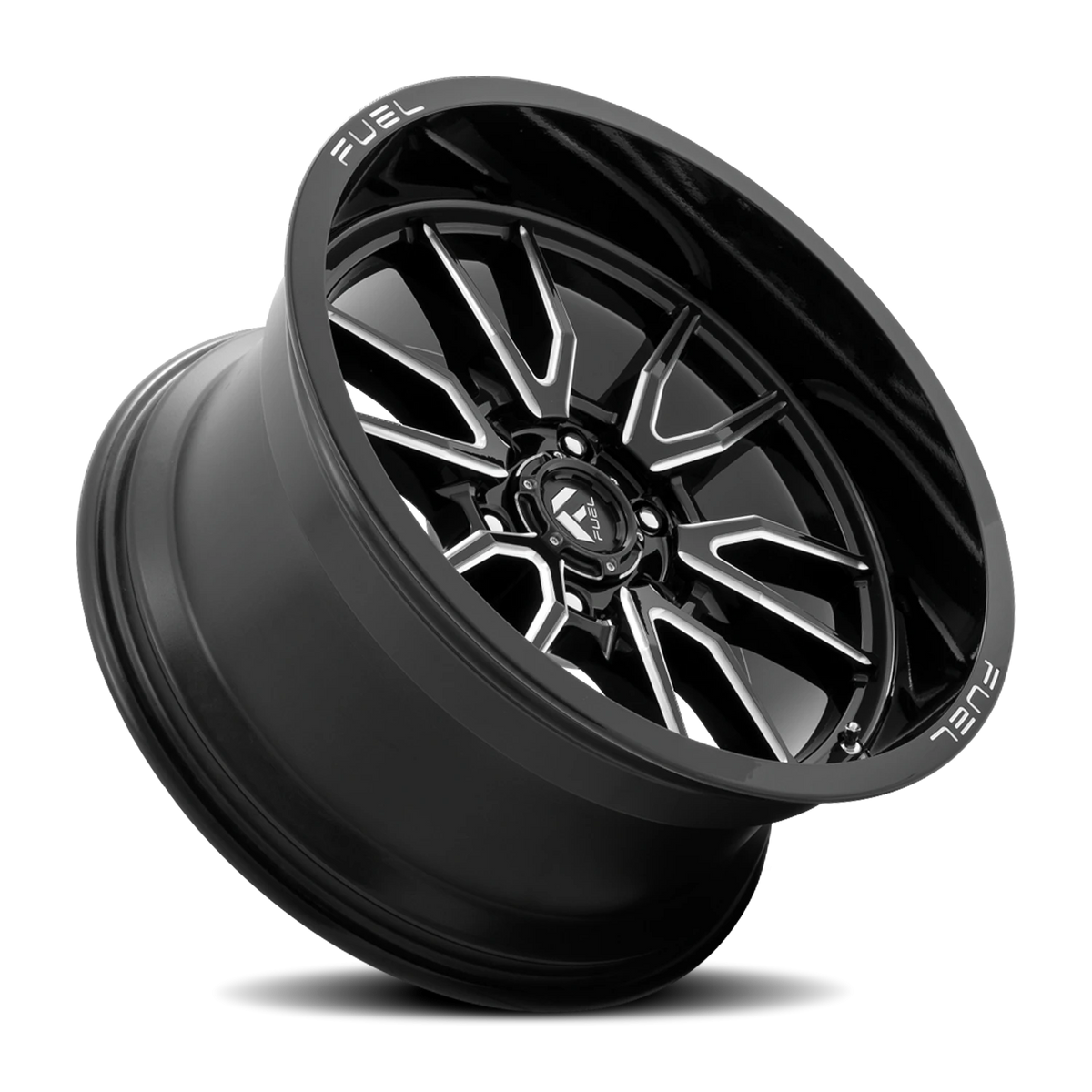 Fuel Clash 6 18x9 +1 6x135mm 87.1mm Gloss Black Milled