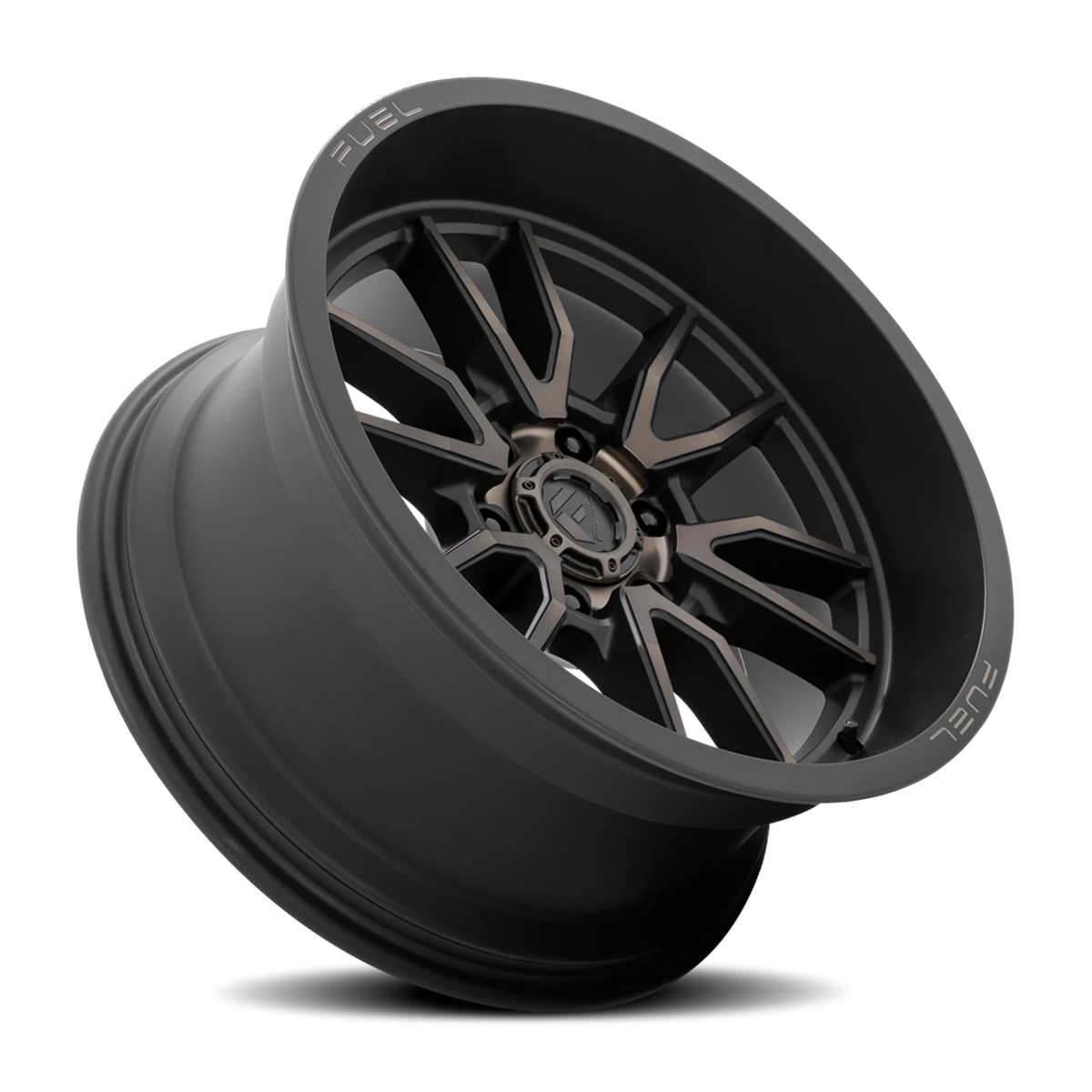 Fuel Clash 6 20x10 -18 8x170mm 125.1mm Matte Black Double Dark Tint