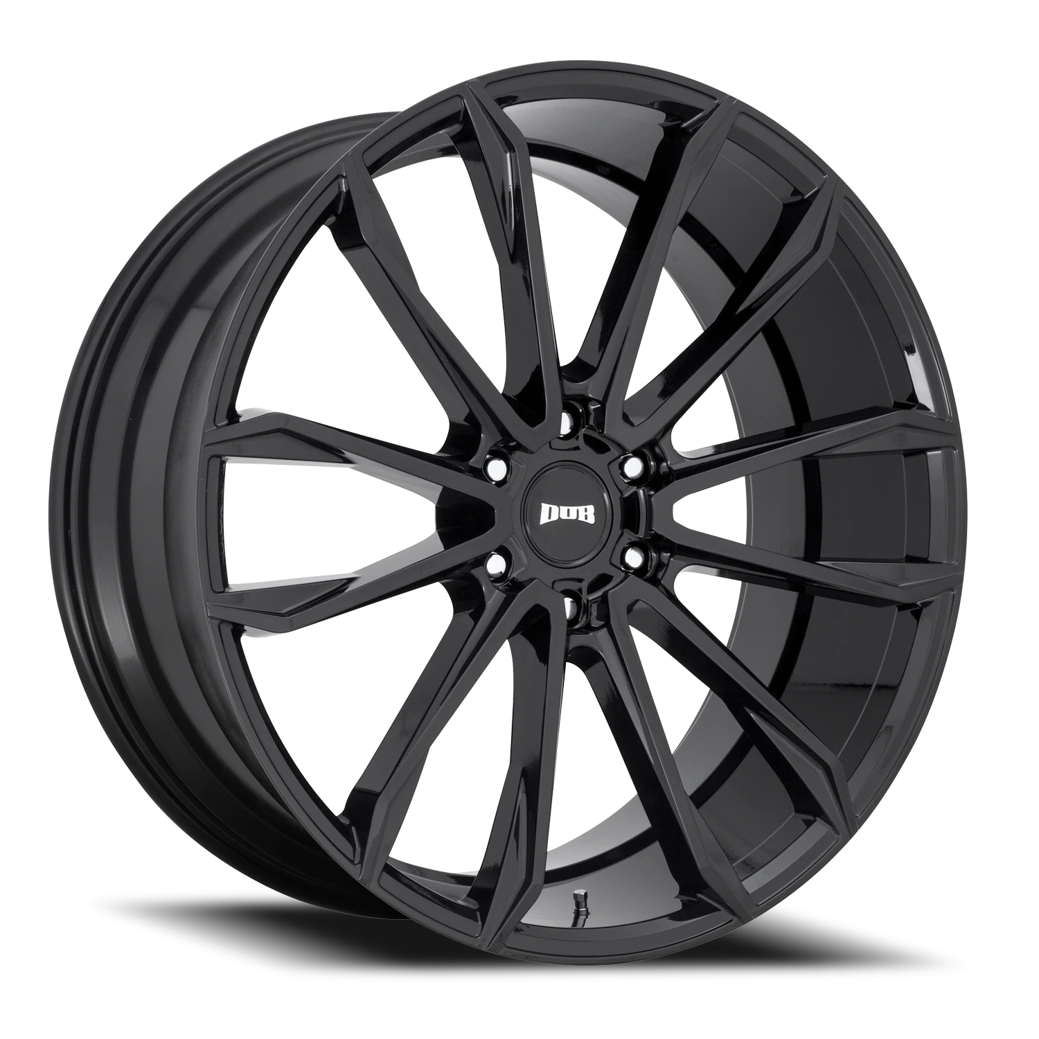 DUB Clout 24x10" 6x139.7mm 106.1mm CB +30mm Gloss Black