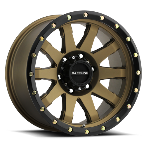 Raceline Clutch 934BZ 20x10 -19 6x139.7mm 106.1mm Bronze