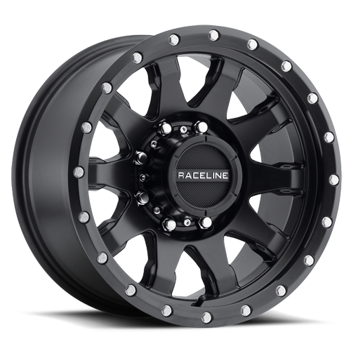 Raceline Clutch 934B 16x8 -6 8x165.1mm 125.2mm Black
