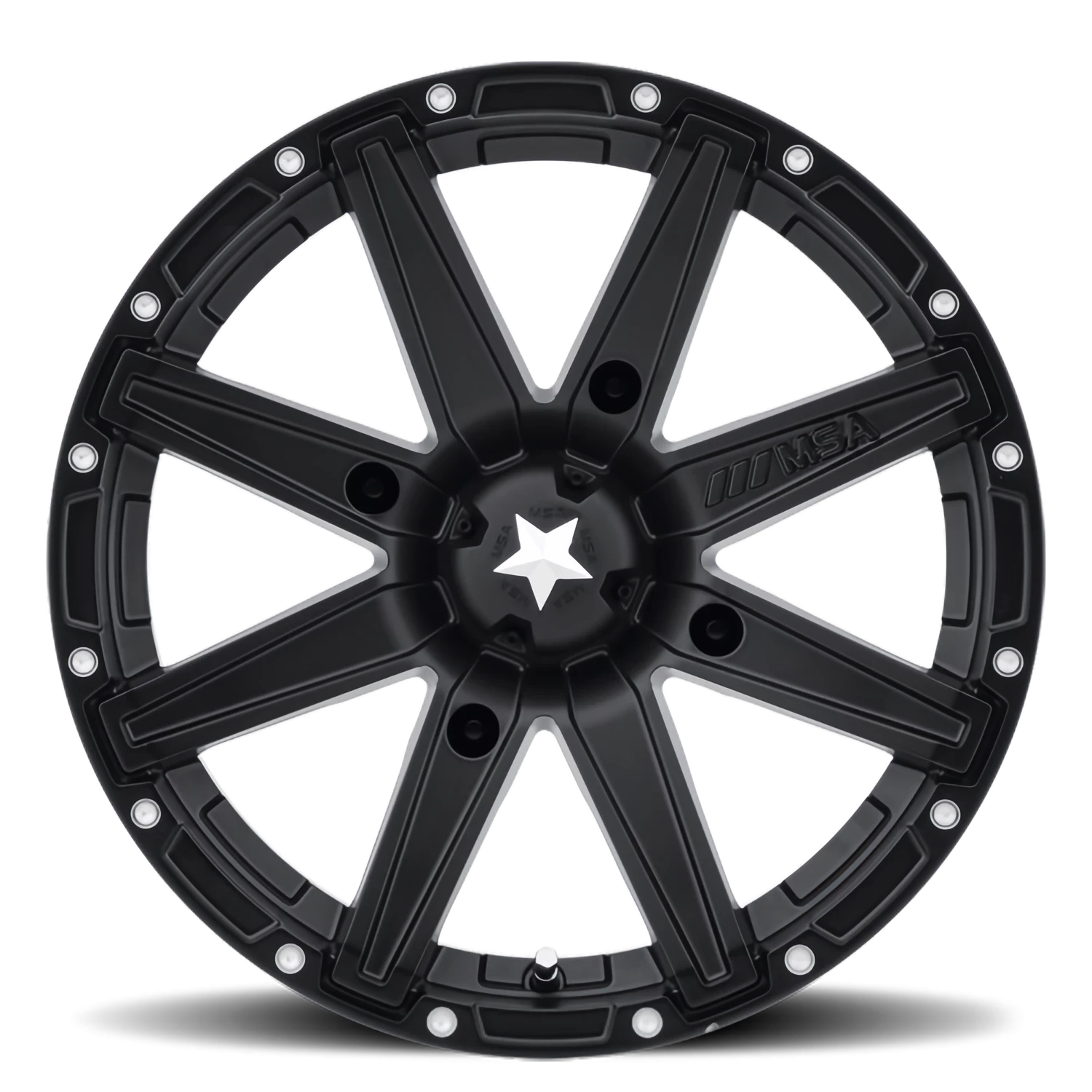 MSA Clutch M33 15x10 +0 4x137mm 112mm Satin Black