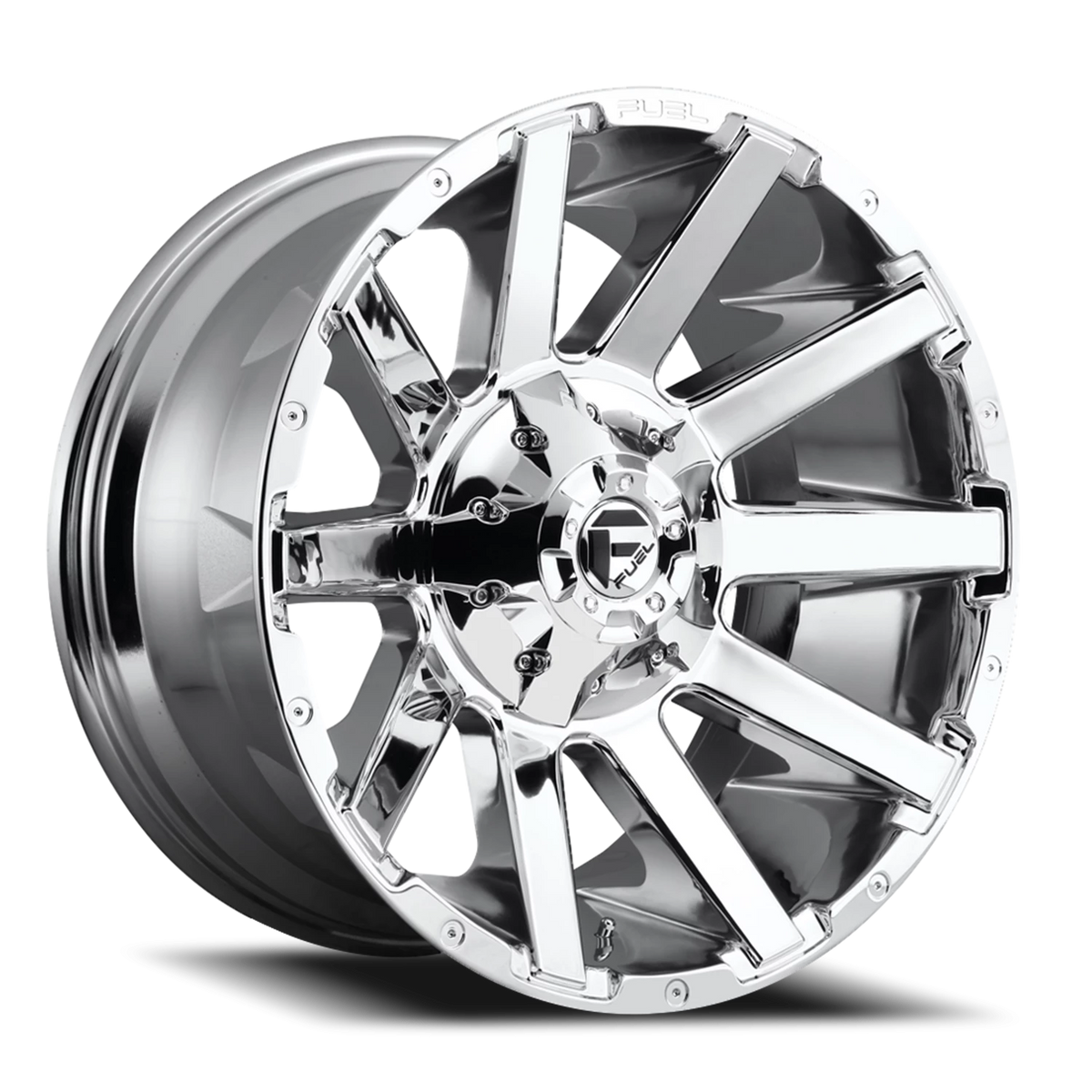 Fuel Contra 20x10 -18 8x180mm 124.3mm Chrome