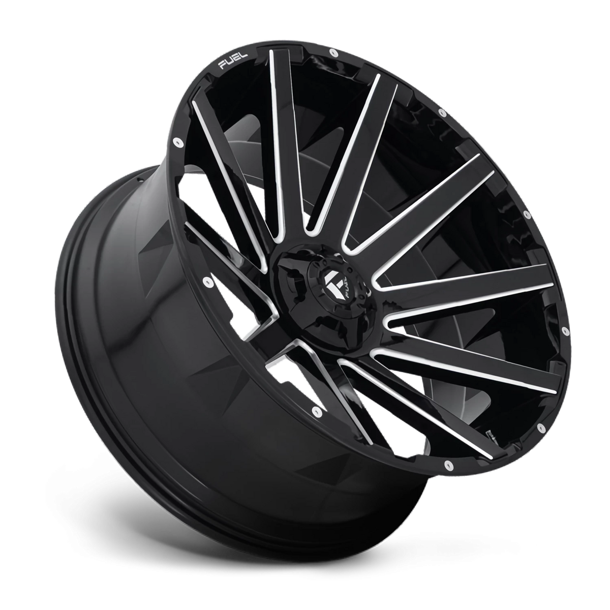 Fuel Contra 20x9 +20 5x127mm 87.1mm Matte Black Milled