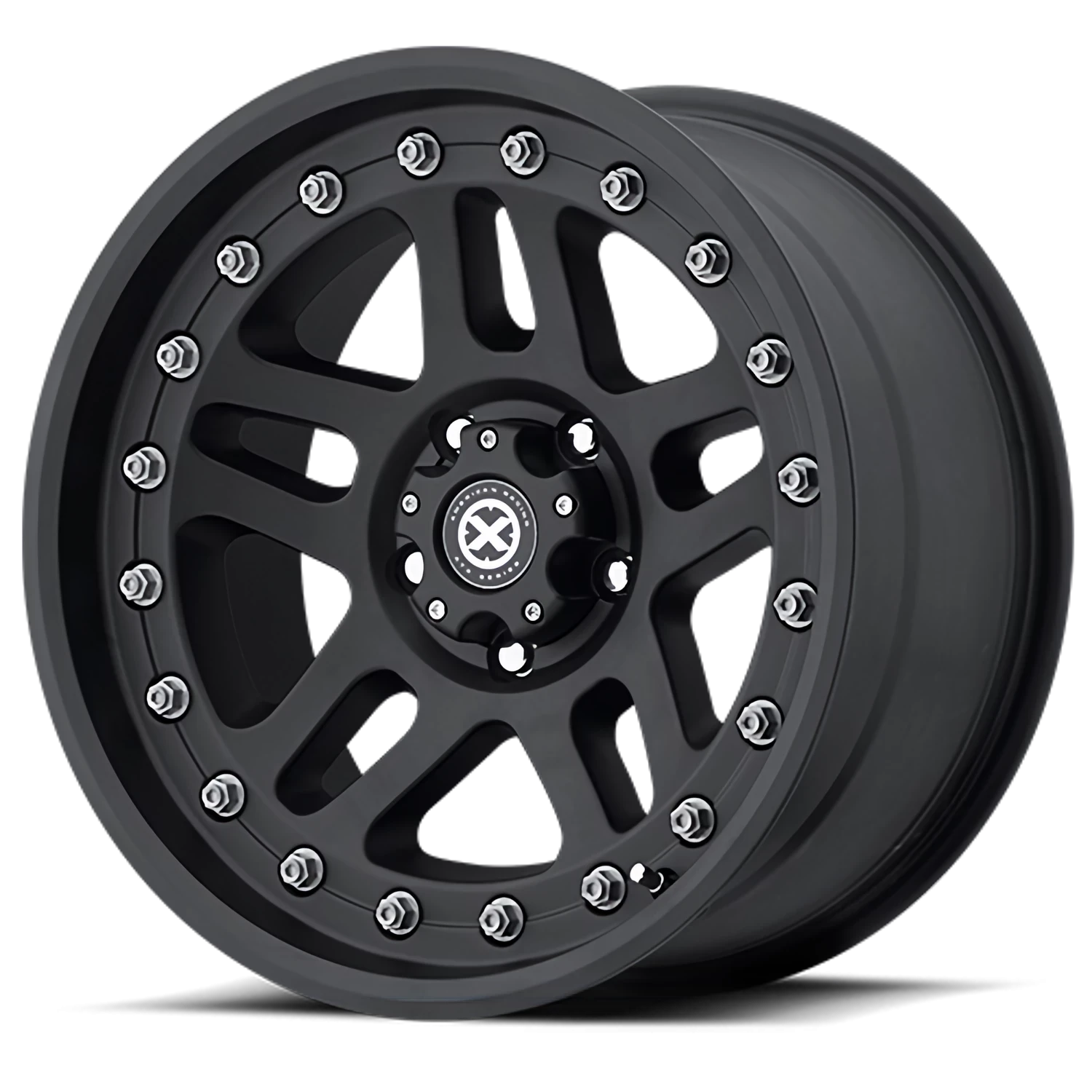 ATX Cornice 18x9" 5x127mm 78.3mm CB -12mm Textured Black