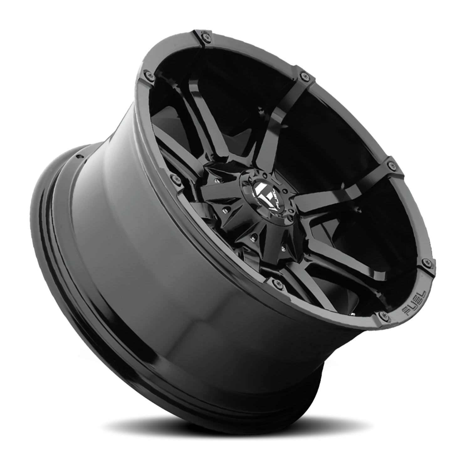 Fuel Coupler 20x9" 6x135mm 106.4mm CB +20mm Gloss Black