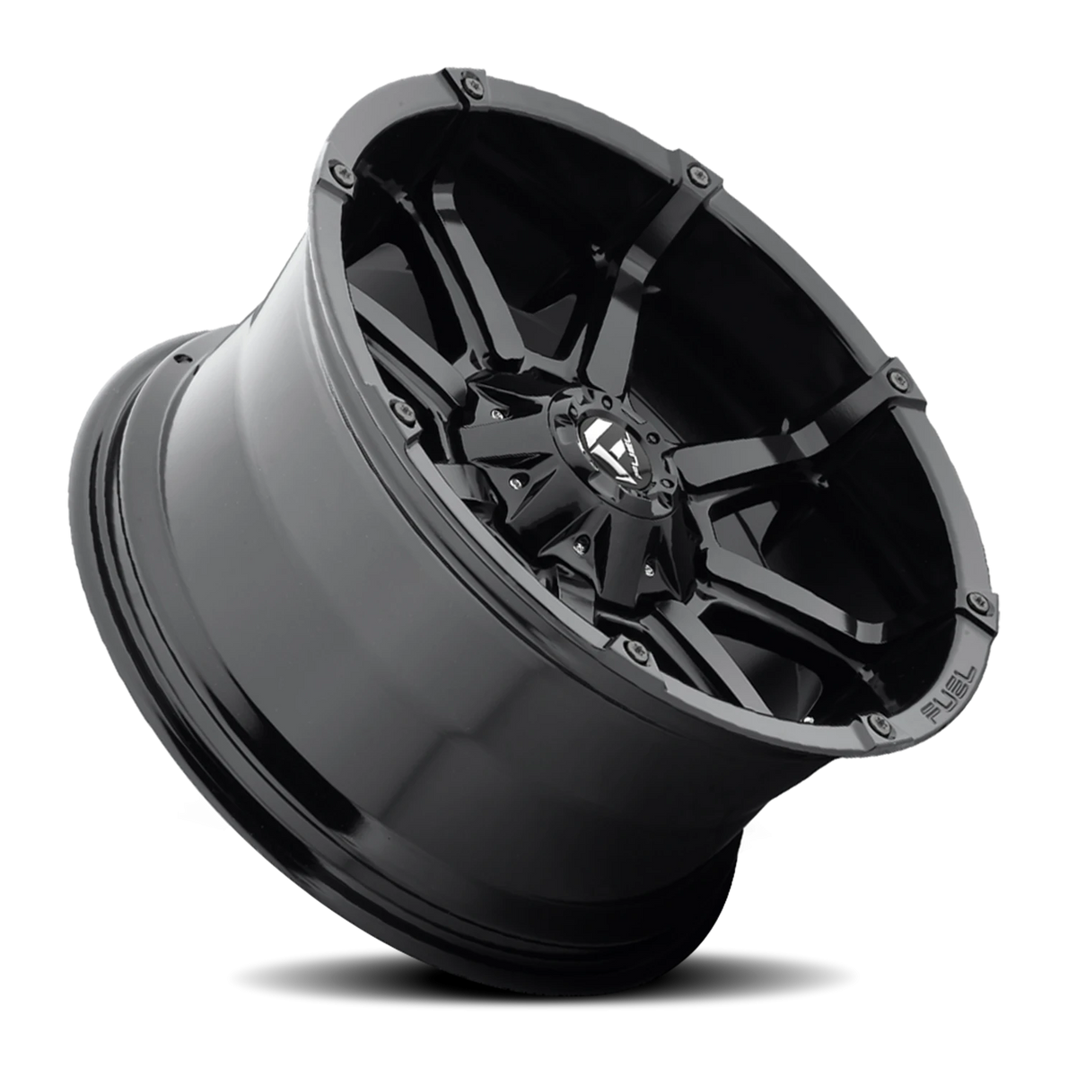 Fuel Coupler 20x10 -24 5x139.7mm 110.3mm Gloss Black