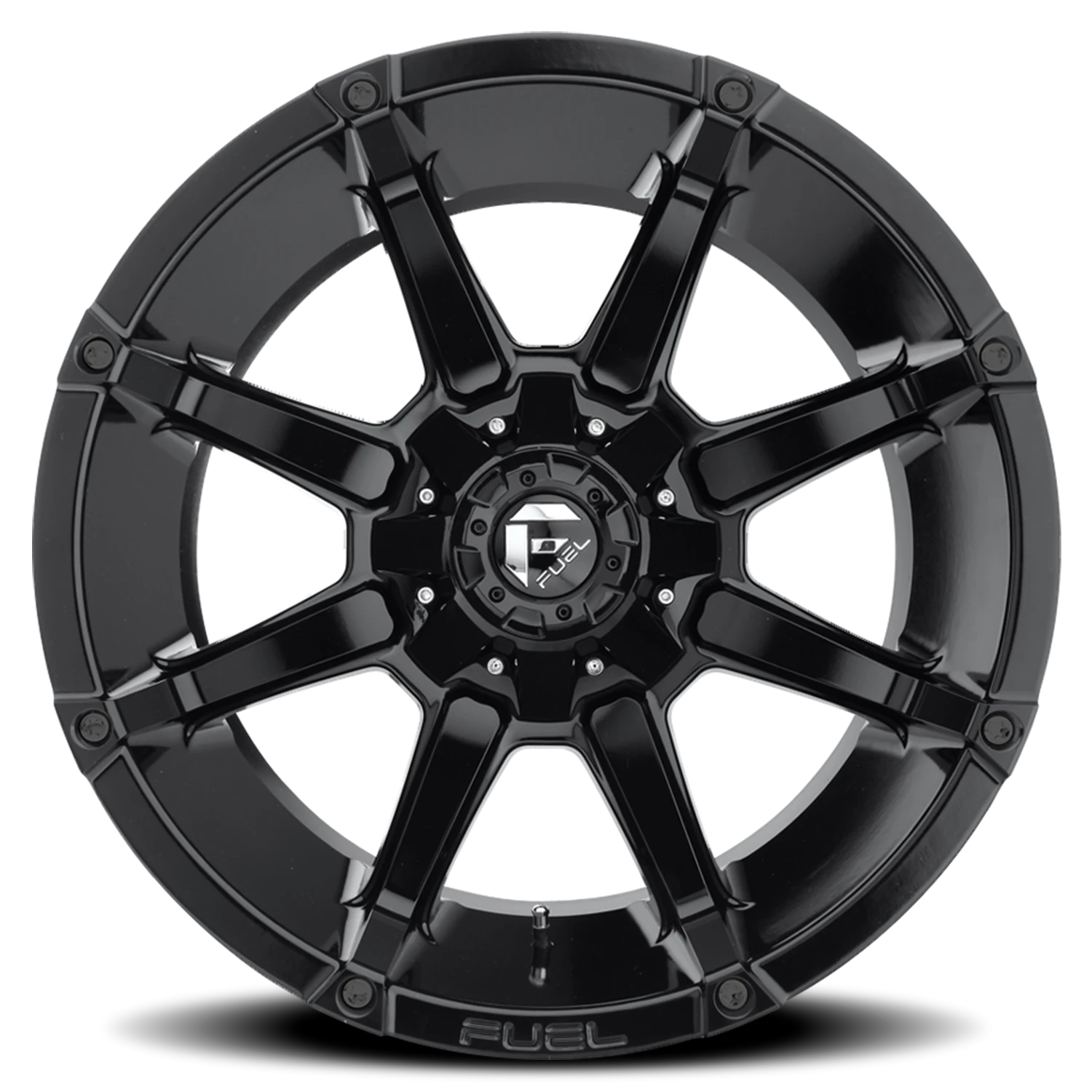 Fuel Coupler 20x9" 6x135mm 106.4mm CB +20mm Gloss Black