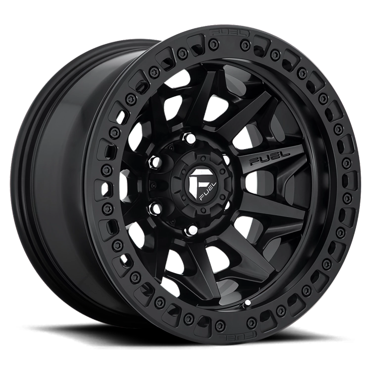 Fuel Covert Beadlock 17x9" 5x127mm 71.5mm CB -15mm Matte Black