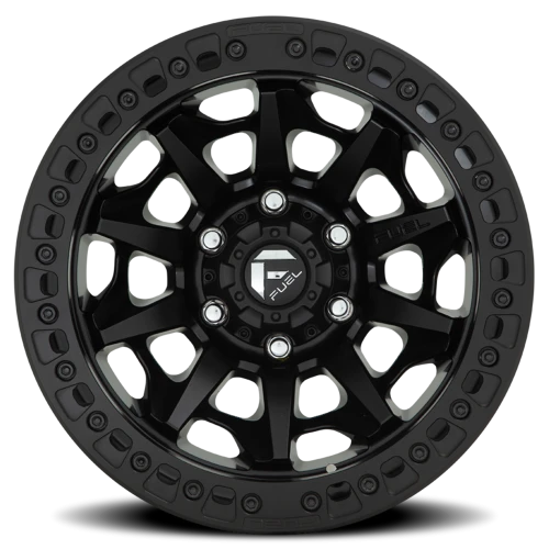 Fuel Covert Beadlock 17x9 -15 6x135mm 87.1mm Matte Black