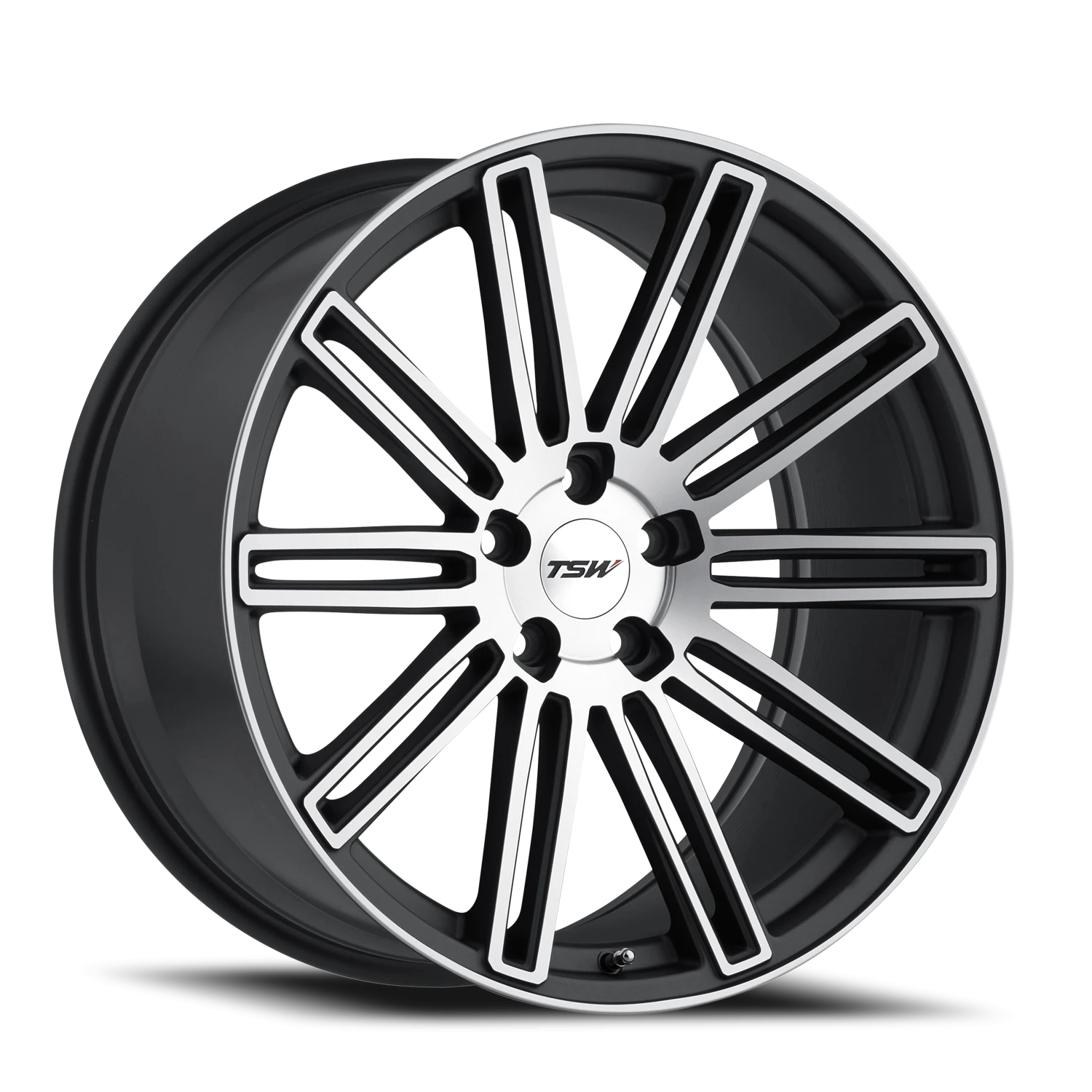 TSW Crowthorne 18x9.5" 5x120mm 76.1mm CB +35mm Matte Gunmetal Matte Machined Face