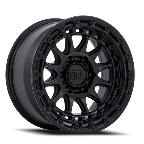 KMC Crux 17x8.5 +25 6x114.3mm 66.06mm Blackout