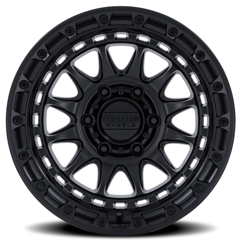 KMC Crux 17x8.5 +25 6x114.3mm 66.06mm Blackout