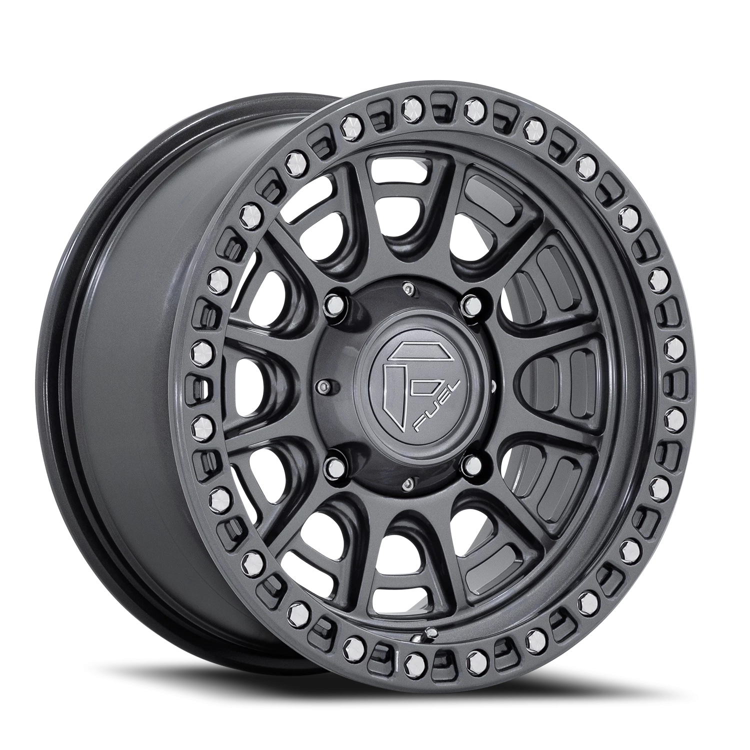 Fuel Cycle UTV 15x7" 4x137mm 96mm CB +38mm Gloss Gunmetal