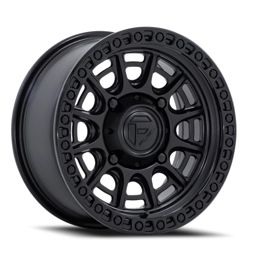 Fuel Cycle UTV 15x7" 6x139.7mm 100.3mm CB +38mm Matte Black Gloss Black Lip