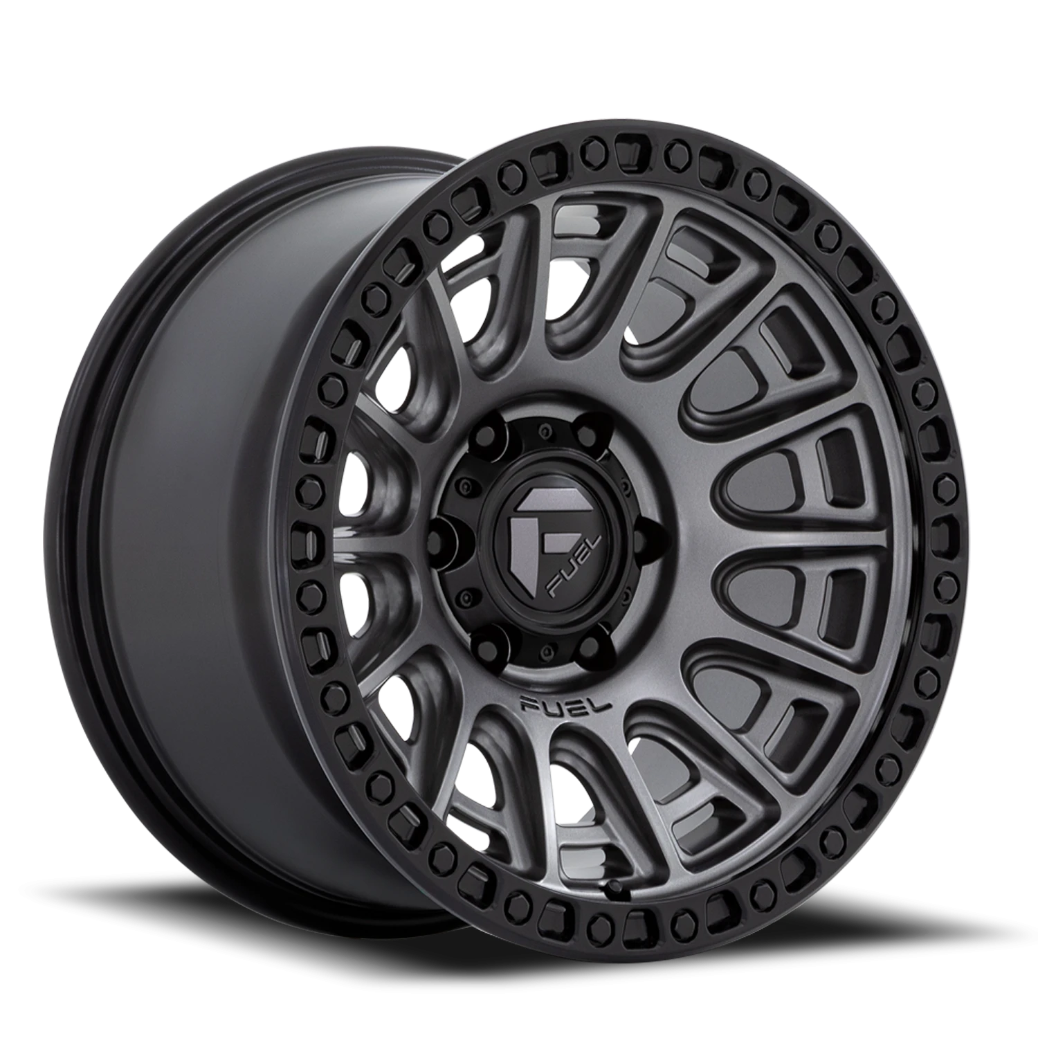 Fuel Cycle 20x9" 5x127mm 71.5mm CB +1mm Matte Gunmetal Black Ring