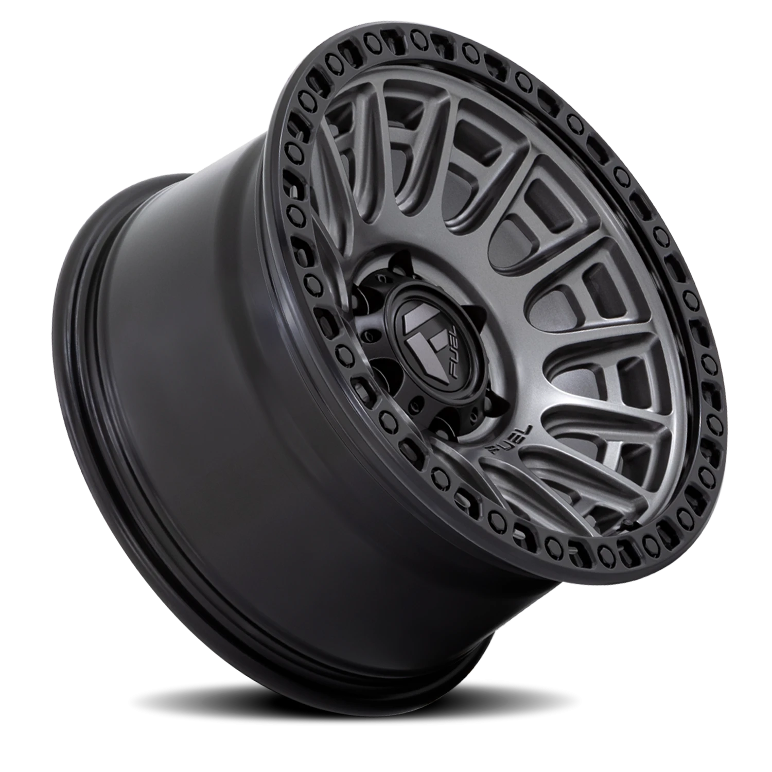 Fuel Cycle 20x9" 5x127mm 71.5mm CB +1mm Matte Gunmetal Black Ring