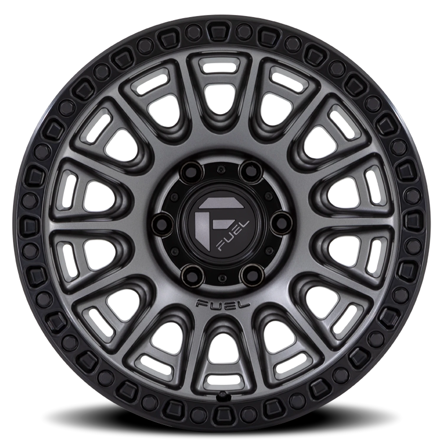 Fuel Cycle 20x9" 5x127mm 71.5mm CB +1mm Matte Gunmetal Black Ring