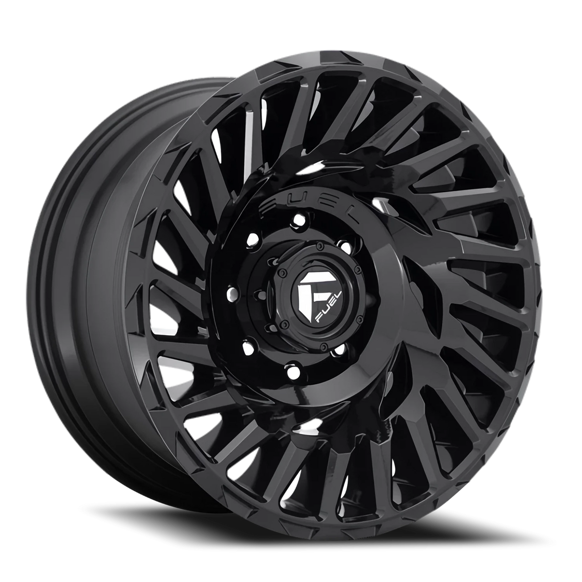 Fuel Cyclone 20x10 -18 5x127mm 71.5mm Gloss Black