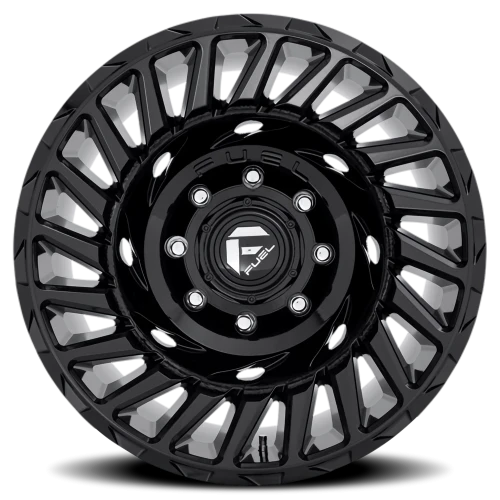 Fuel Cyclone 20x10 -18 6x139.7mm 106.1mm Gloss Black