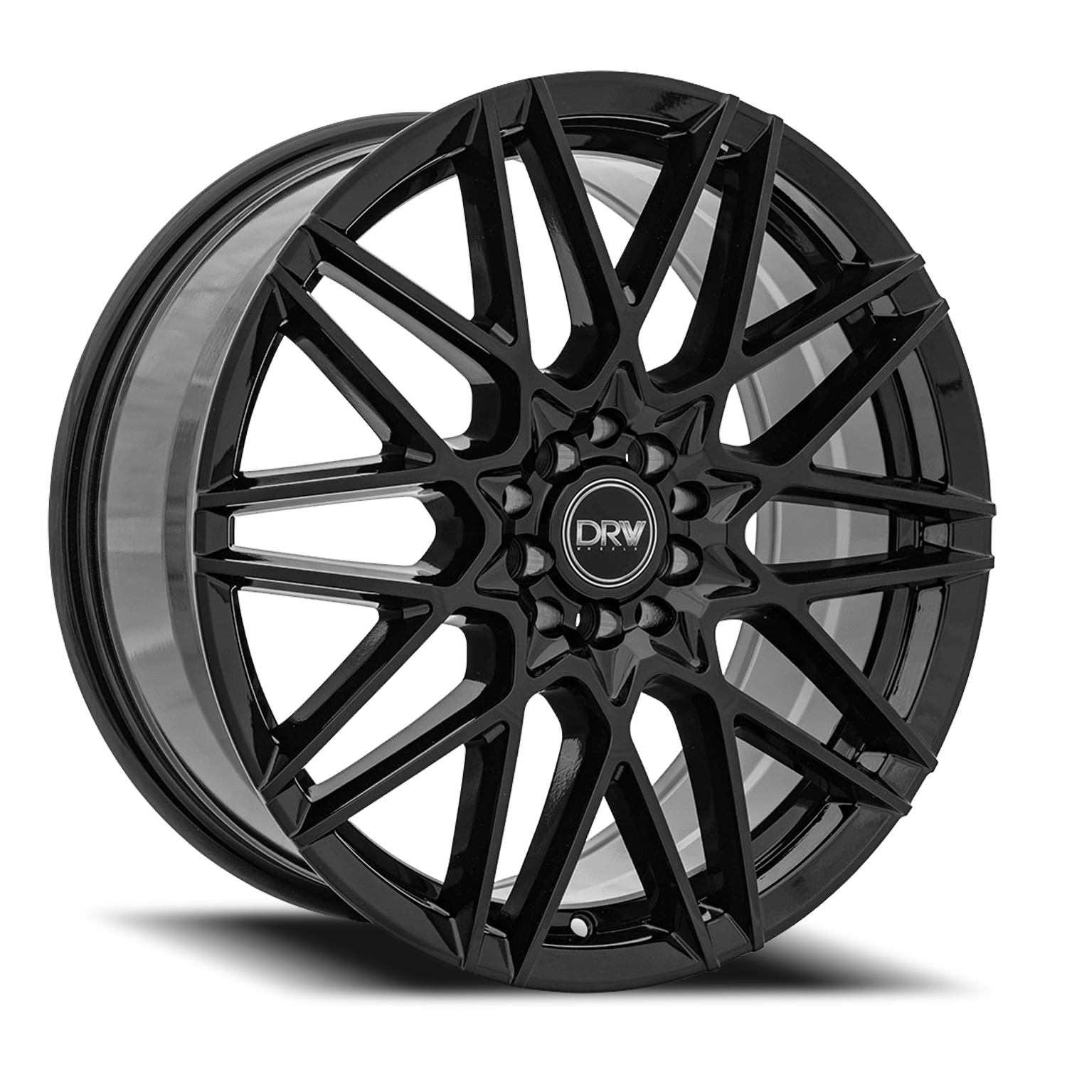 DRW D17 17x7" 5x100mm 73.1mm CB +40mm Gloss Black