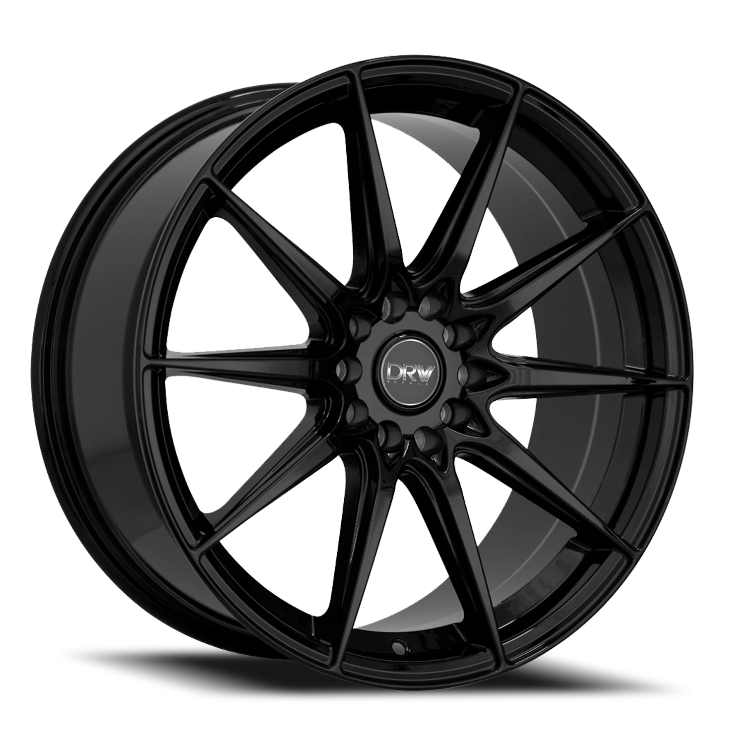 DRW D19 18x8" 5x100mm 73.1mm CB +38mm Gloss Black