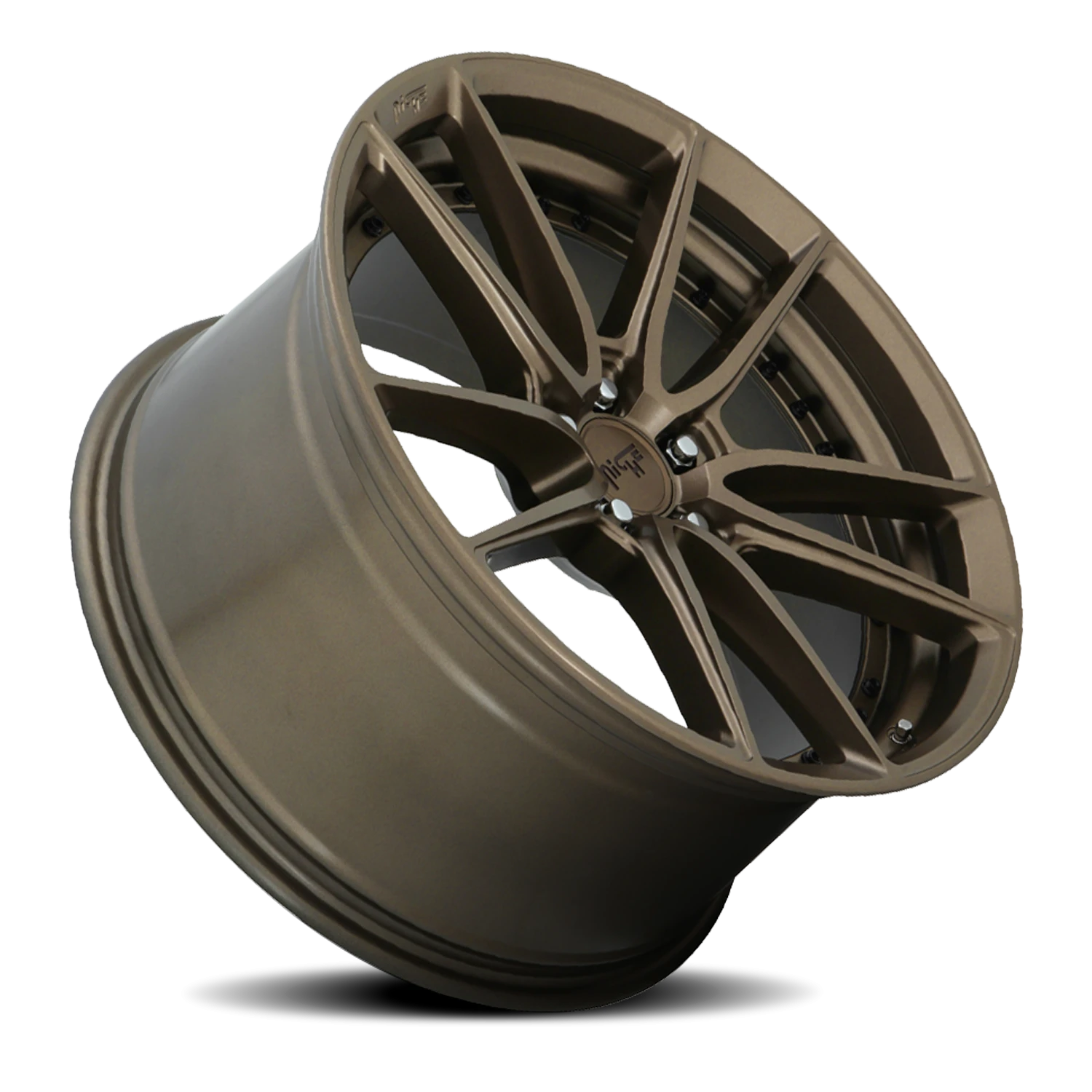 Niche DFS 22x10.5" 5x120mm 74.1mm CB +40mm Matte Bronze
