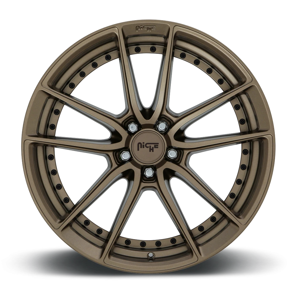 Niche DFS 17x8" 5x120mm 72.5mm CB +40mm Matte Bronze