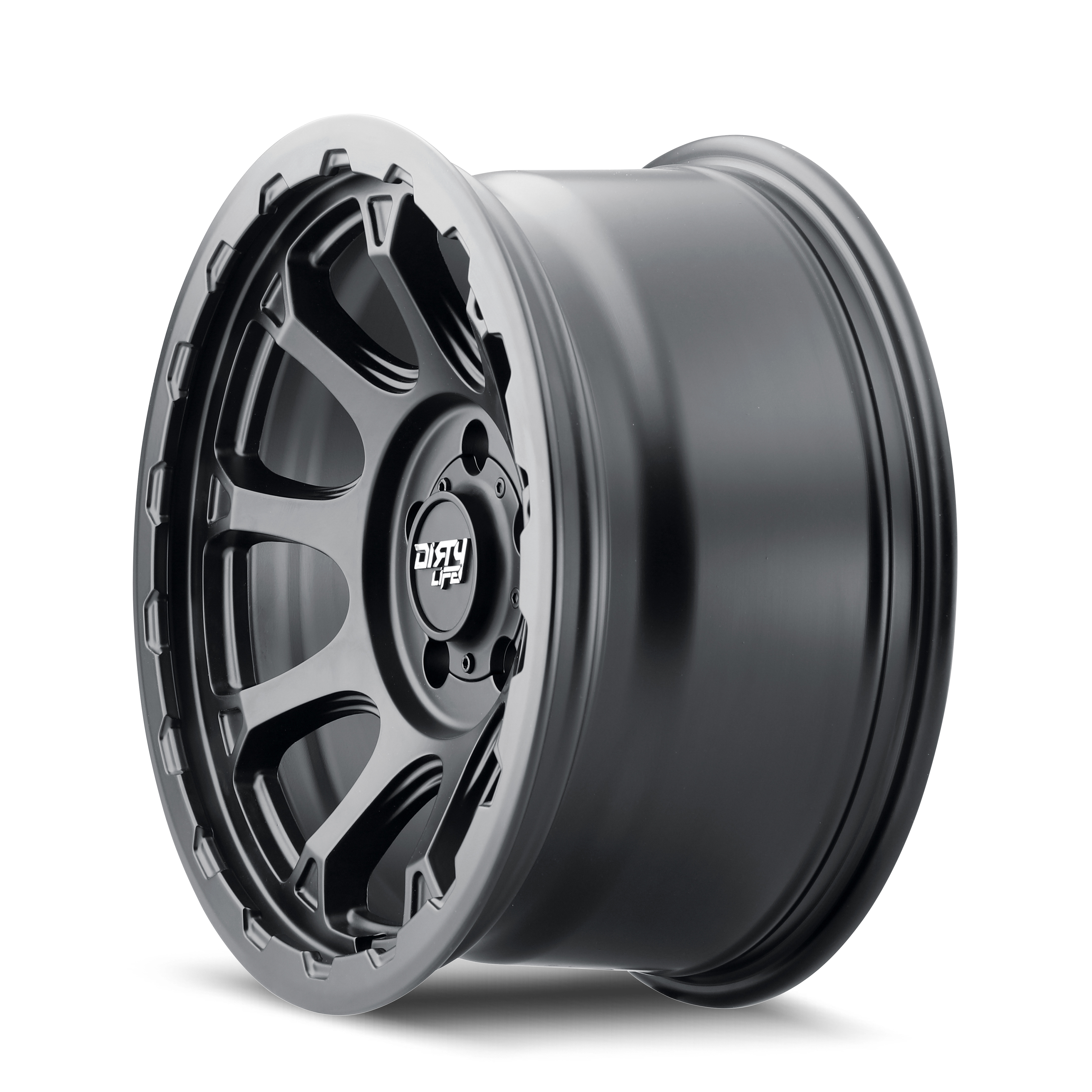 Dirty Life Drifter 9307 Satin Black 17x8.5 6x139.7 x6mm 106mm