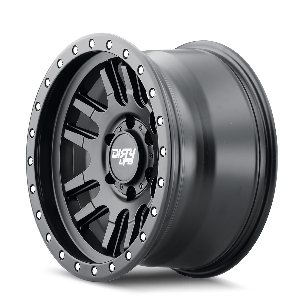 Dirty Life Canyon Pro 9309 Satin Black 17x9 5x127 x38mm 71.5mm
