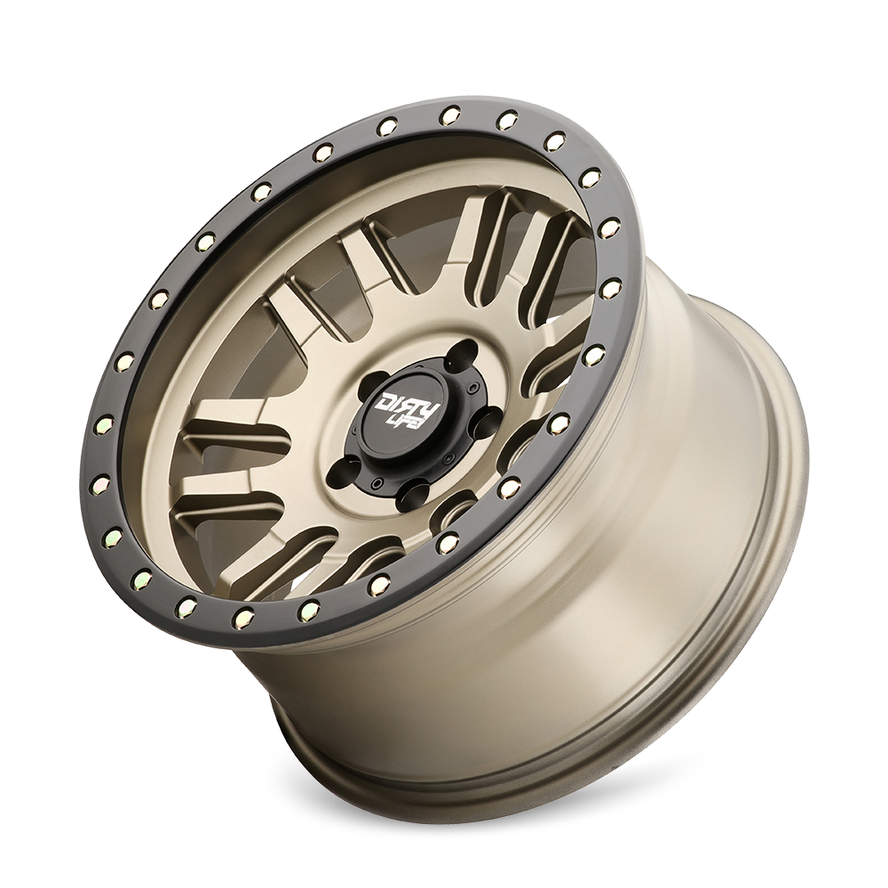 Dirty Life Canyon Pro 9309 Satin Gold 17x9 5x127 x12mm 71.5mm