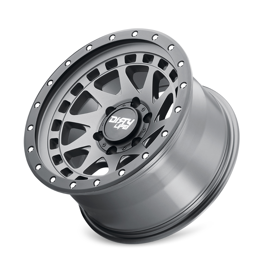 Dirty Life Enigma Pro 9311 Satin Graphite 17x9 6x139.7 x12mm 106mm