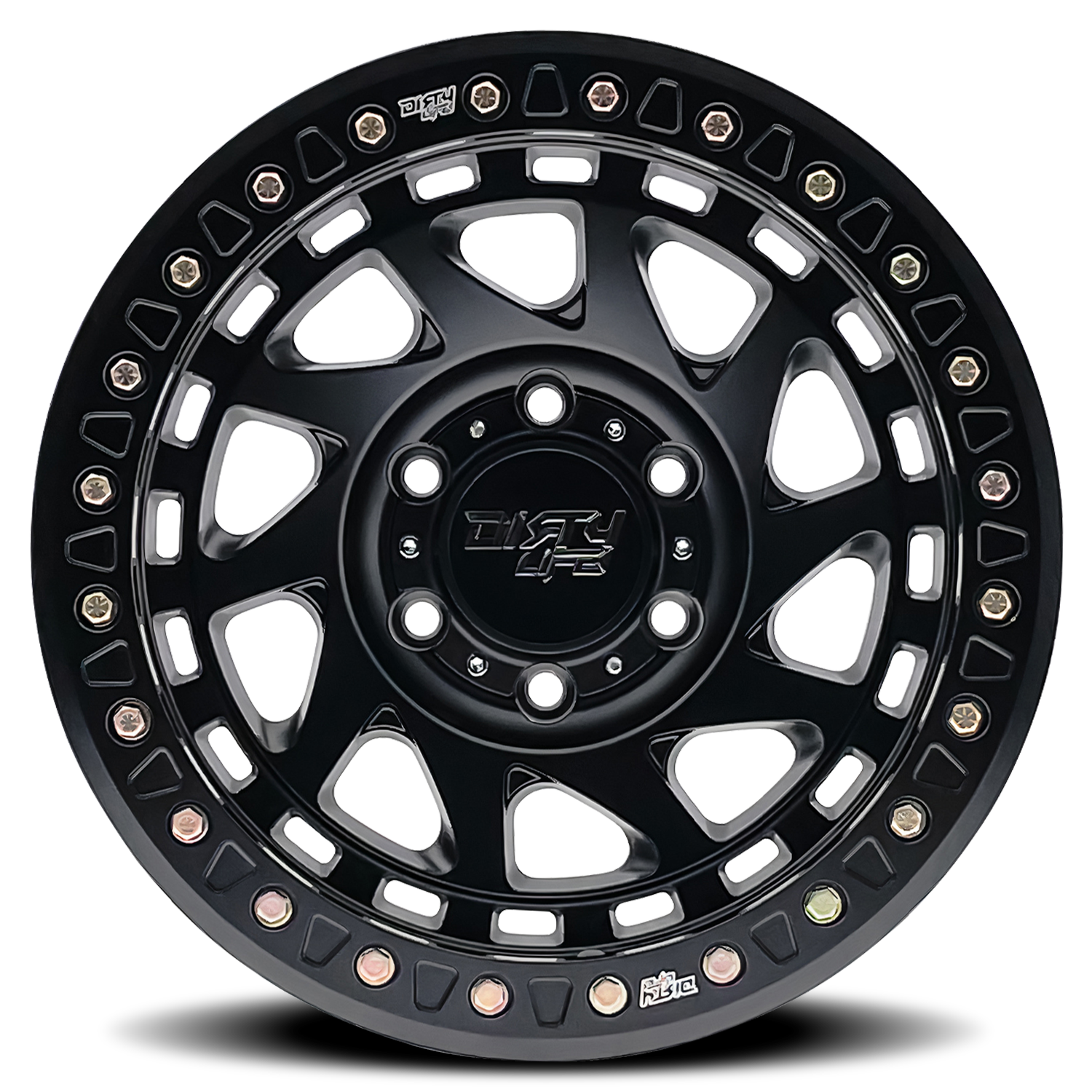 Dirty Life Enigma Race 9313 Matte Black 17x9 8x170 x12mm 125.2mm
