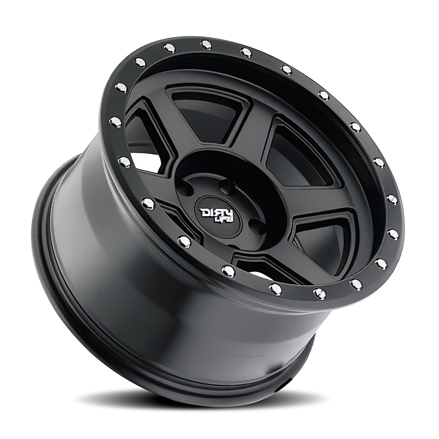 Dirty Life Compound 9315 Matte Black 18x9 6x139.7 x12mm 106mm