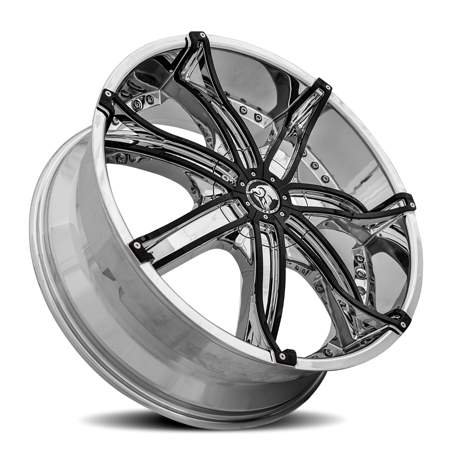 Diablo DNA 22x8.5" 5x114.3mm 73.1mm CB +38mm Chrome