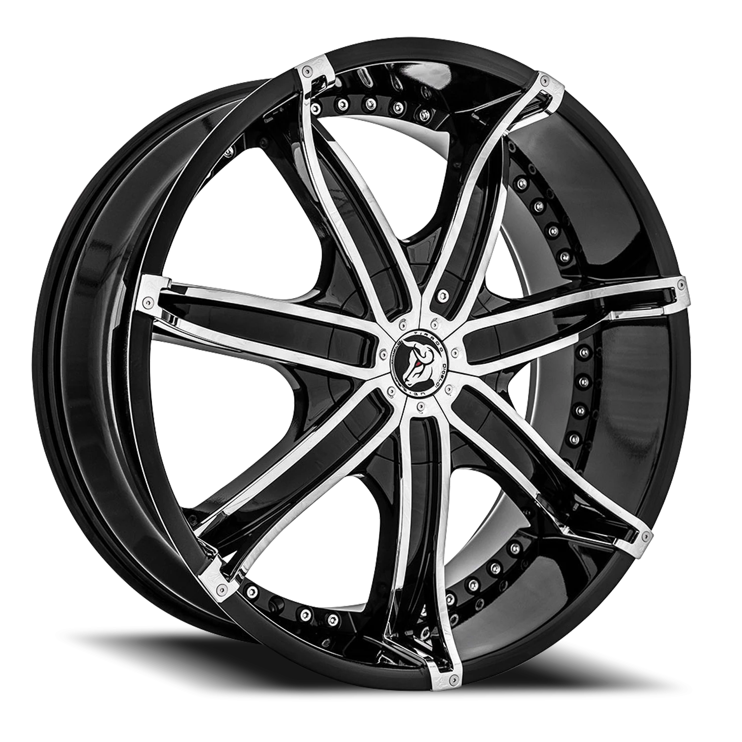 Diablo DNA 22x8.5" 5x115mm 73.1mm CB +18mm Gloss Black