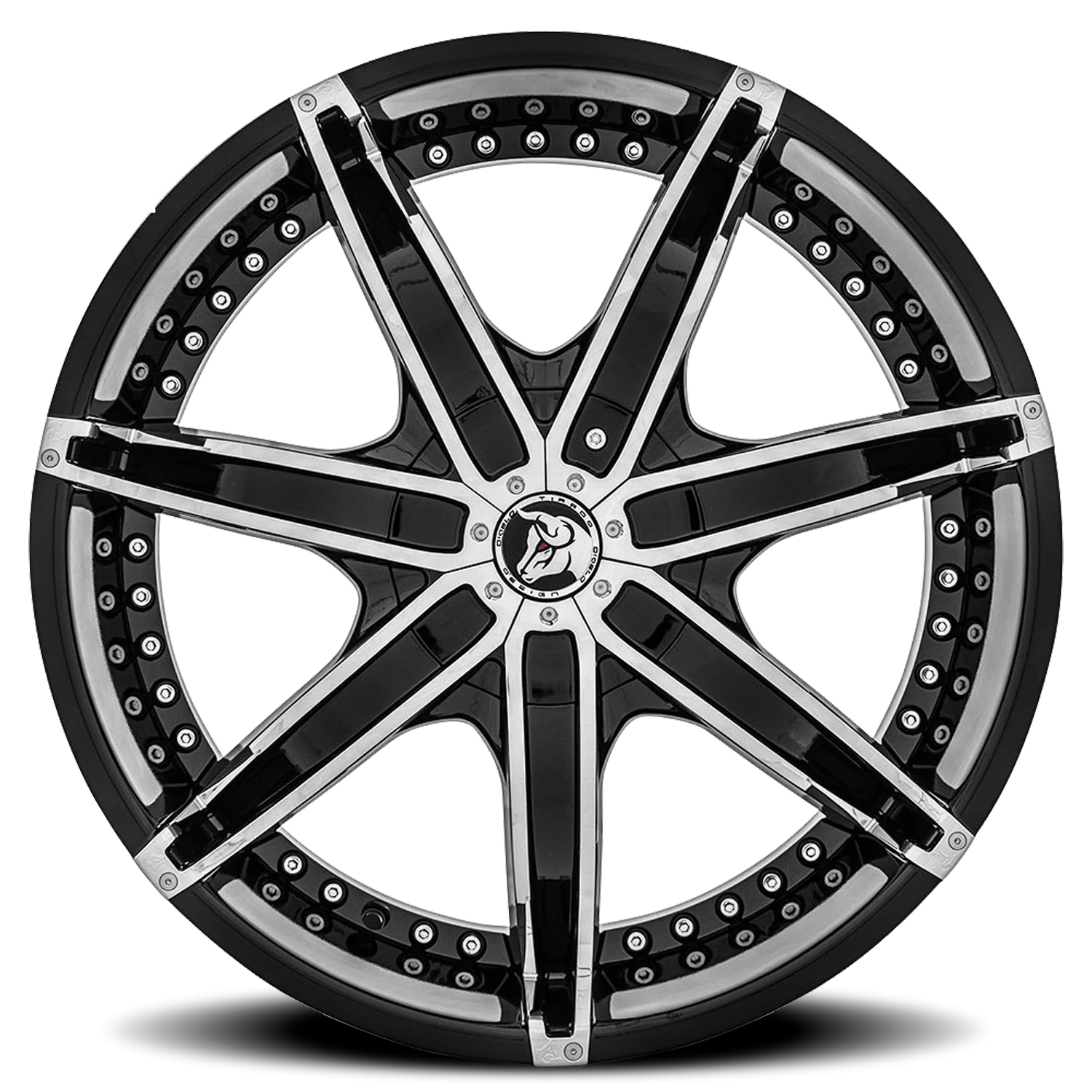 Diablo DNA 22x8.5" 5x115mm 73.1mm CB +18mm Gloss Black