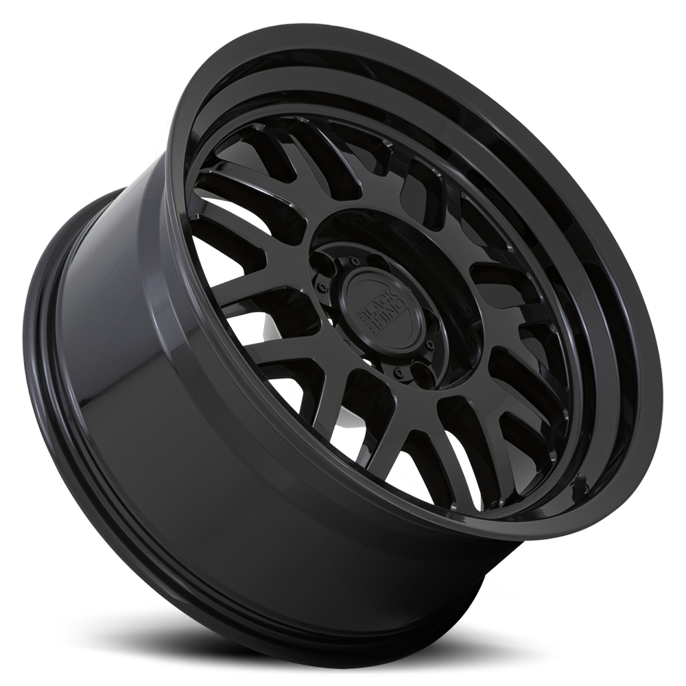 Black Rhino Delta GB 20x9.5 +2 5x139.7mm 87.1mm Gloss Black